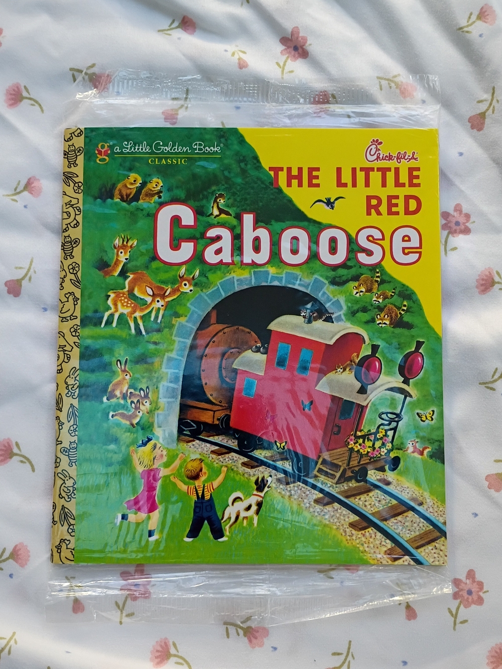 NEW The Little Red Caboose Chick fil A Little Golden Book Classic Marian Potter